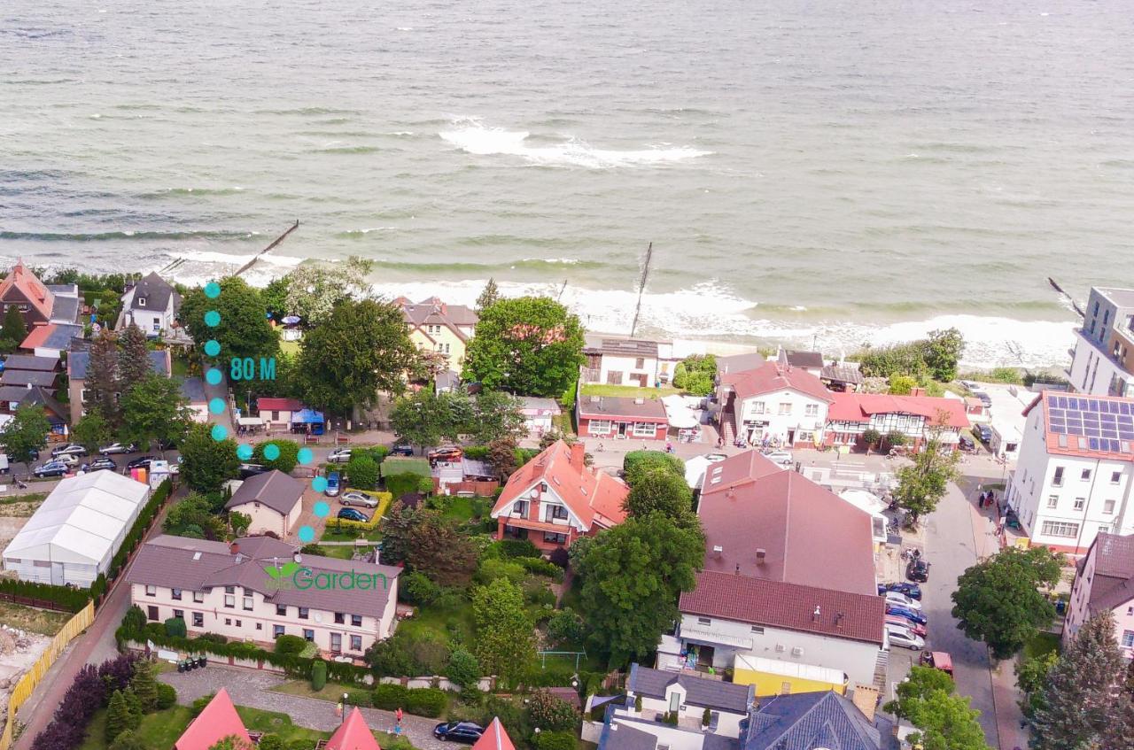 Willa Garden 60M Od Plazy Устроне-Морське Екстер'єр фото